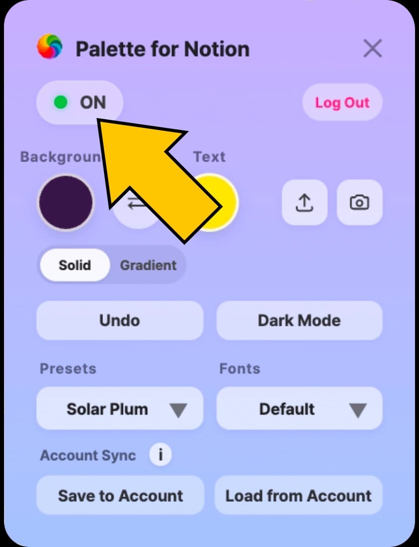 How to use Palette for Notion