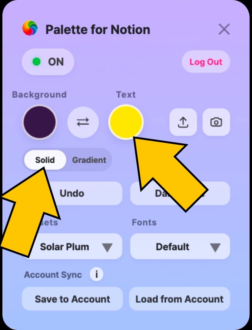 How to use Palette for Notion