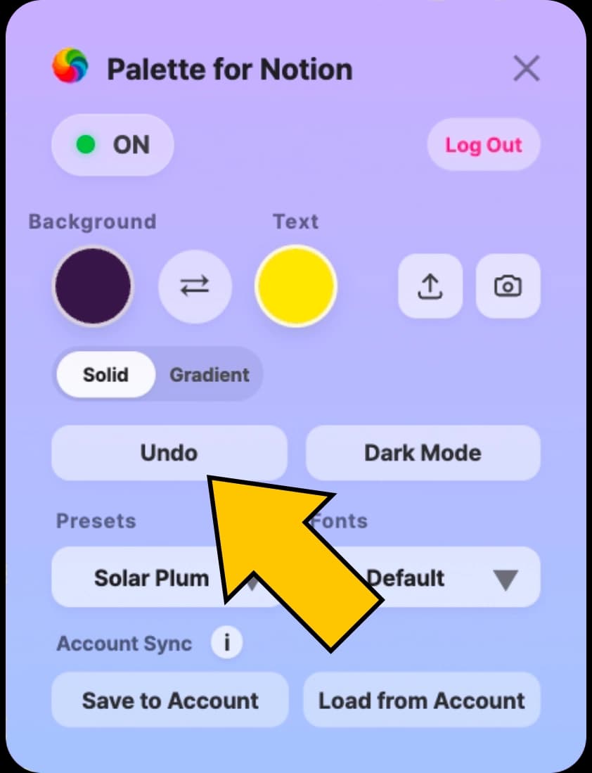 How to use Palette for Notion