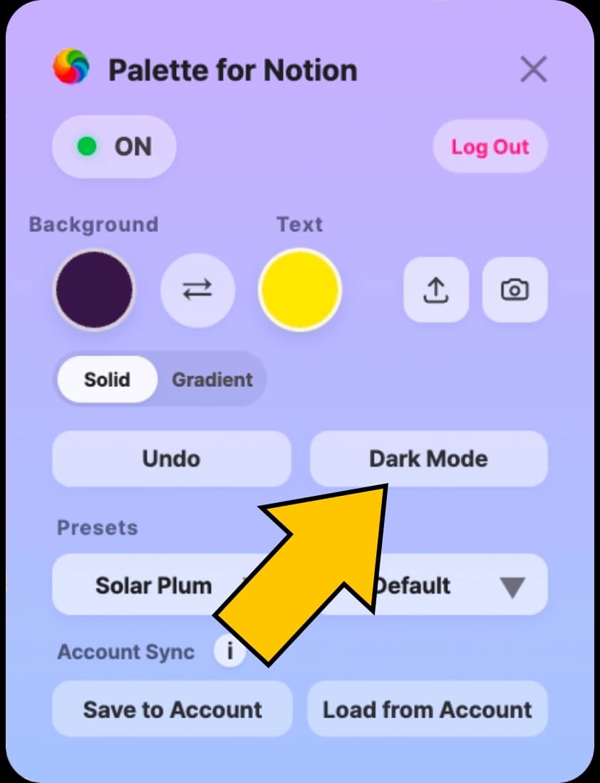 How to use Palette for Notion