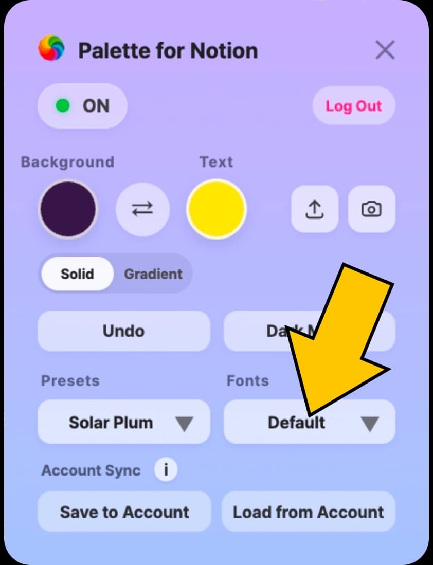 How to use Palette for Notion