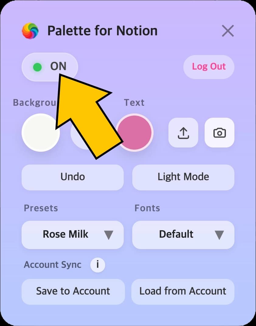 How to use Palette for Notion
