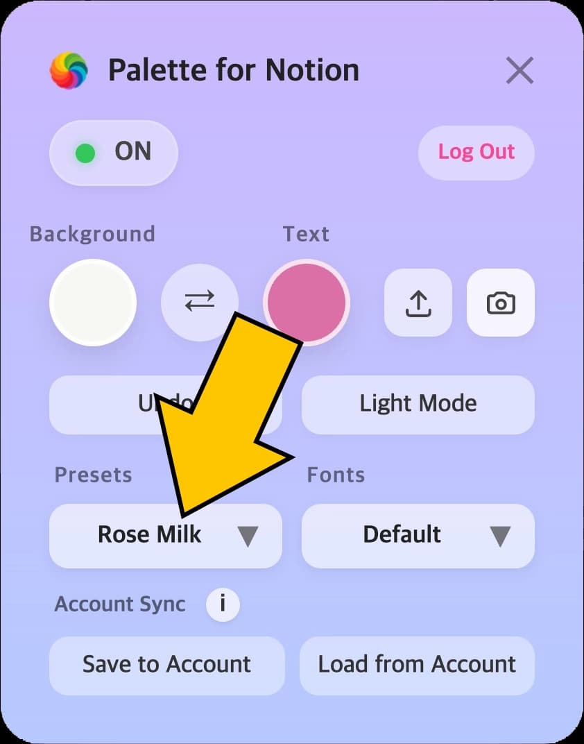 How to use Palette for Notion