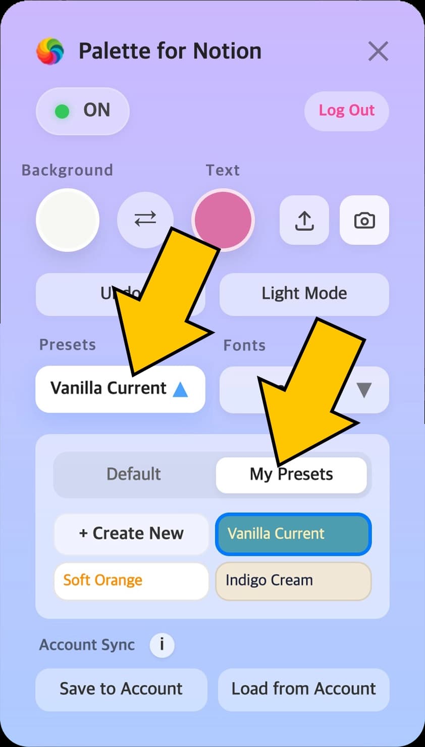 How to use Palette for Notion