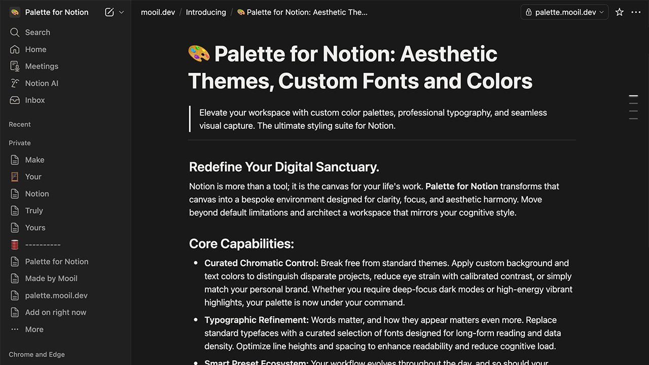 Before Default Dark Theme