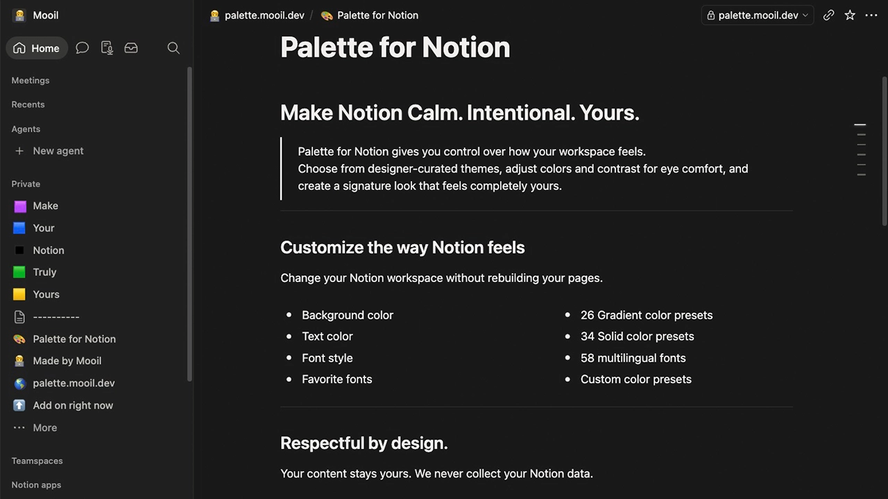 Before Default Dark Theme
