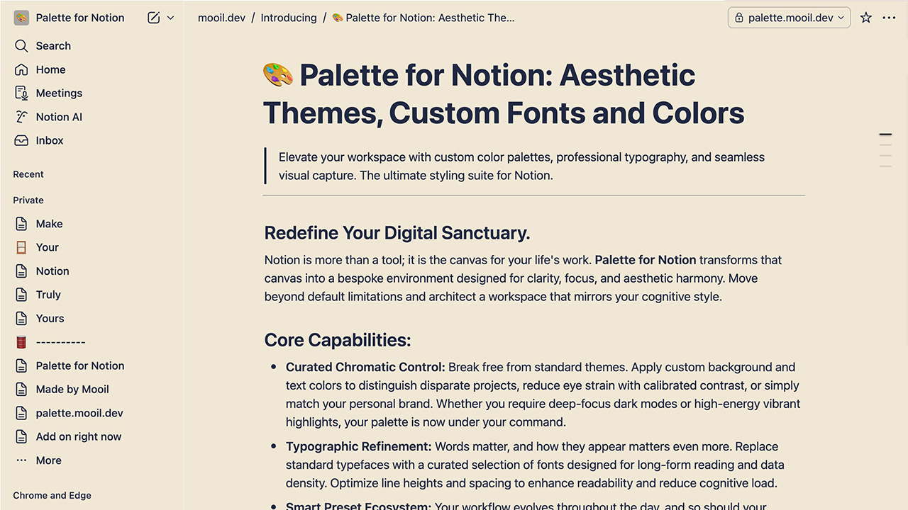 After Warm Ivory Preset